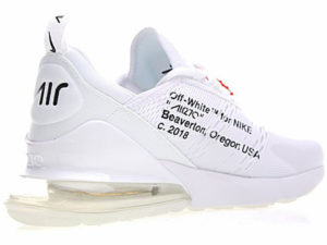 Nike Air Max 270 Off White X белые