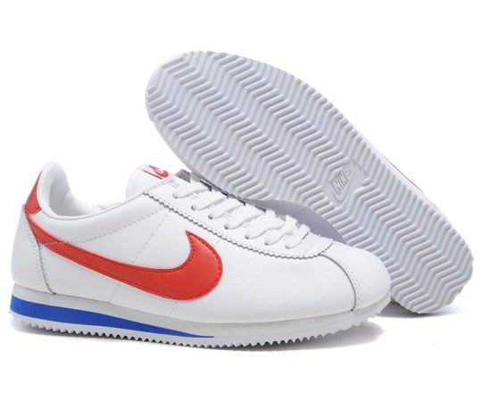 Nike Cortez белые с красным (40-45)