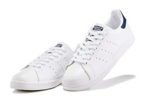 Adidas Stan Smith белые с синим (40-44)