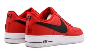 Nike Air Force 1 LV8 NBA красные с черным (35-44)