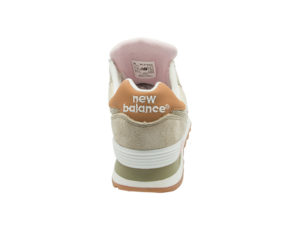 New Balance 574 замшевые бежевые с розовым (35-40)