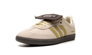 Adidas Samba Wales Bonner бежевые с желтым кожа-замша женские (36-40)